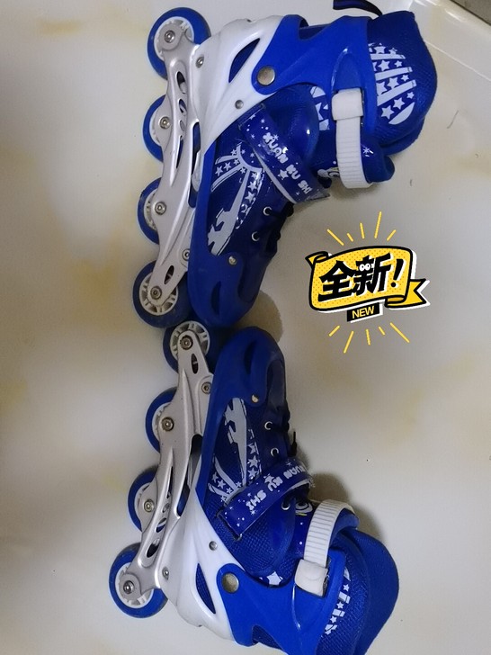 旱冰鞋买来穿了一次放到储藏室就再也没穿35...