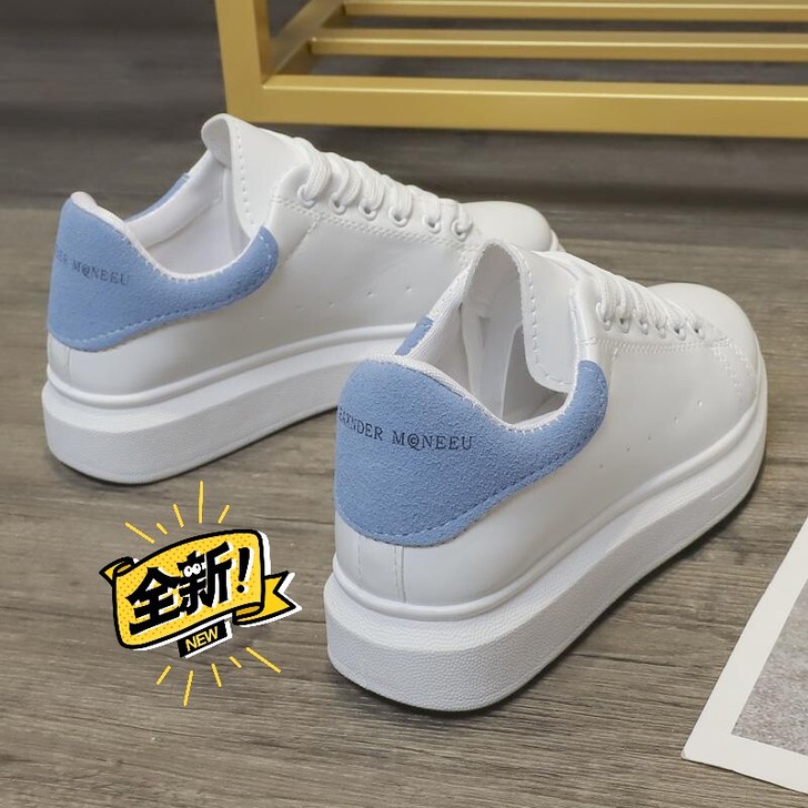 小白鞋女新款百搭春秋季韩版春款学生板鞋休闲...