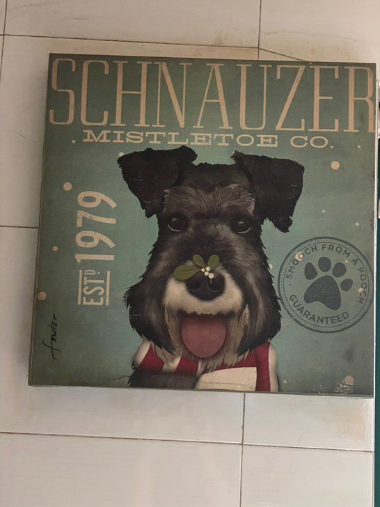 狗狗无框画 40##amp；times；40