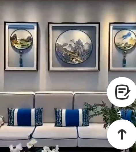 苏绣画刺绣画 品质高 非市面普通刺绣画质量...