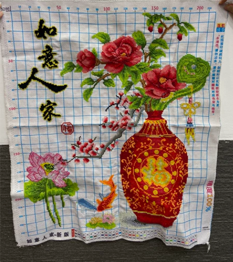 刺绣画，纯手工有兴趣可以联系我，分开卖的 ...