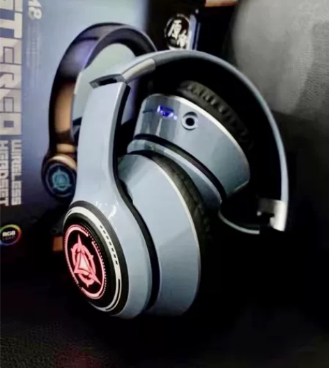 影巨人自带6音效发光无线蓝牙电竞游戏耳机头...