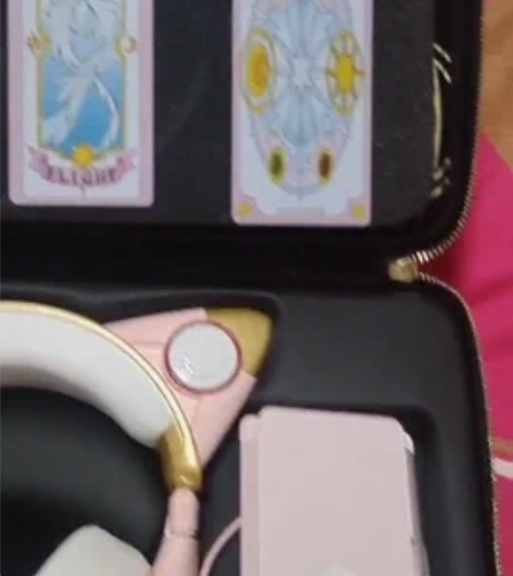 妖舞YOWU魔卡少女小樱联名款猫耳朵耳机头...