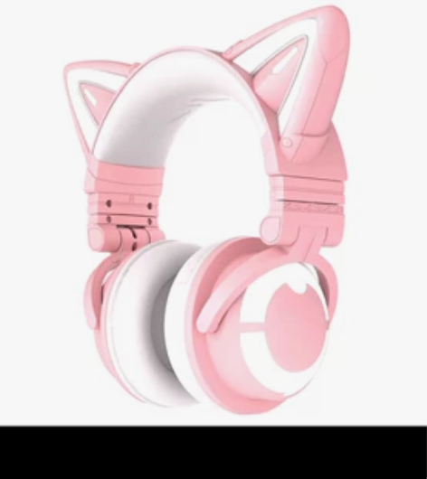 妖舞猫耳朵耳机3s发光头戴式蓝牙降噪音乐电...