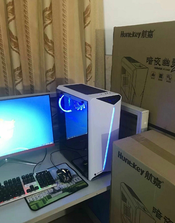 高端台式i5i7级高配独显台式电脑游戏组装机