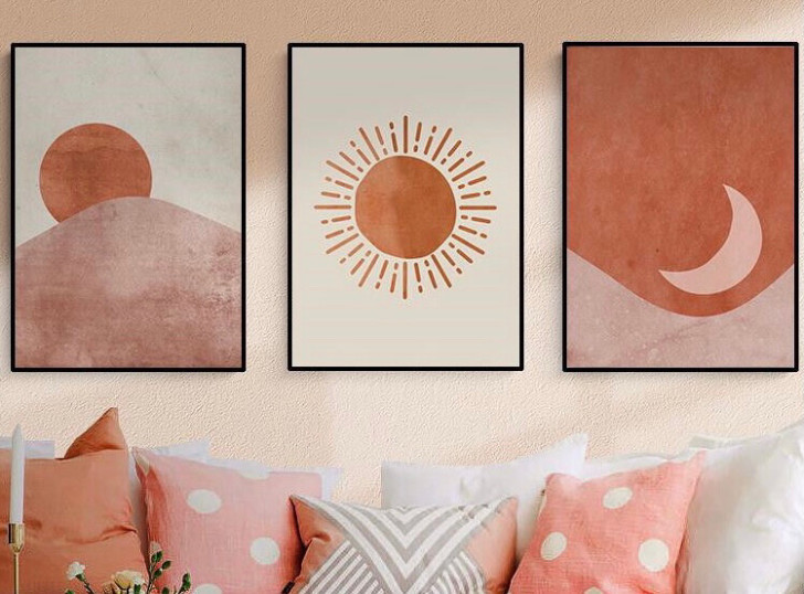 【19.9元三幅全新特价包邮】全新装饰画挂...