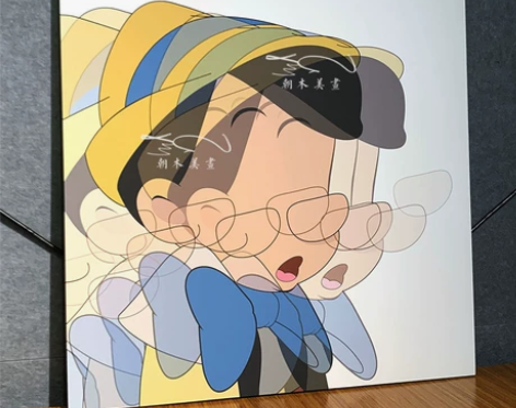 JerkFace匹诺曹卡通潮流无框画比诺曹...