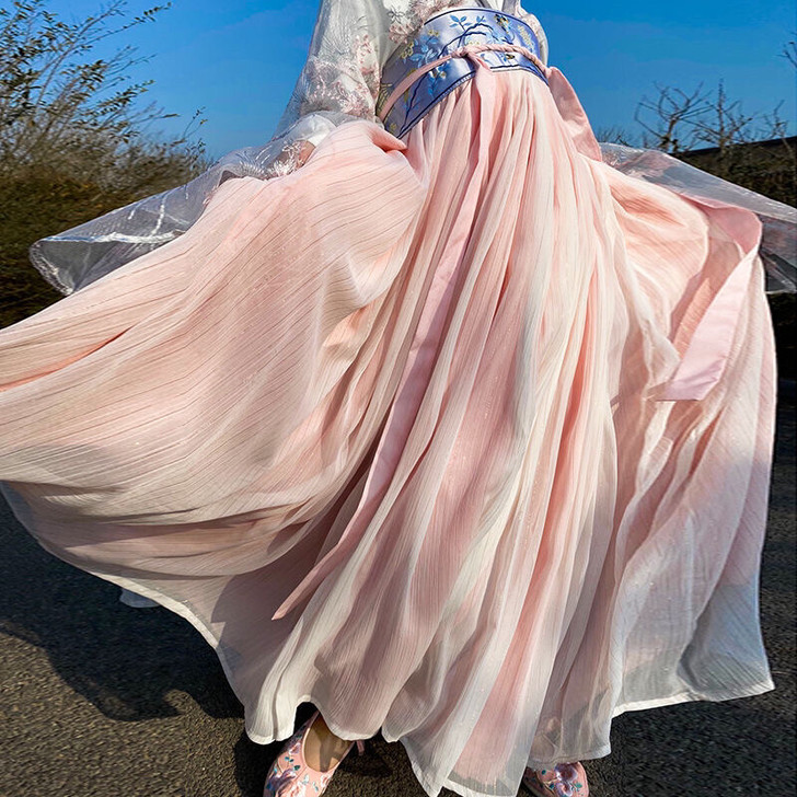 【全新包邮】出社原创【承钰】套装齐胸襦裙绣...