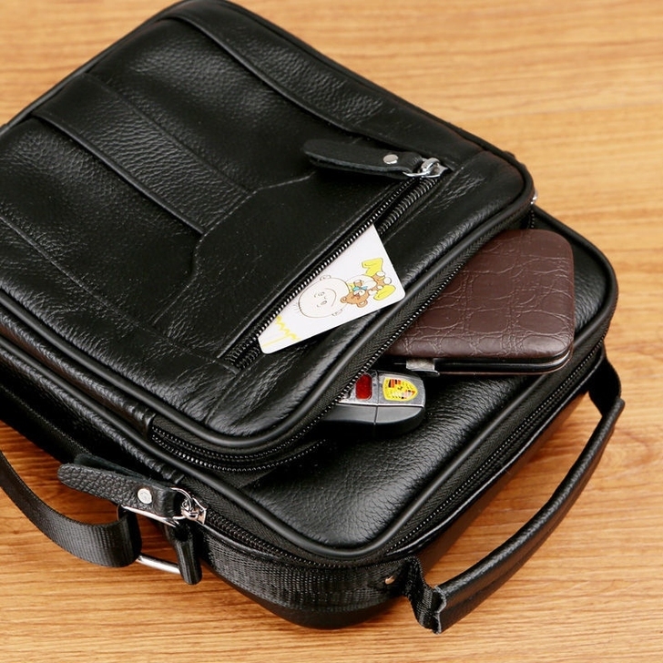 100%纯牛皮!真牛皮包!单肩包头层牛皮皮...