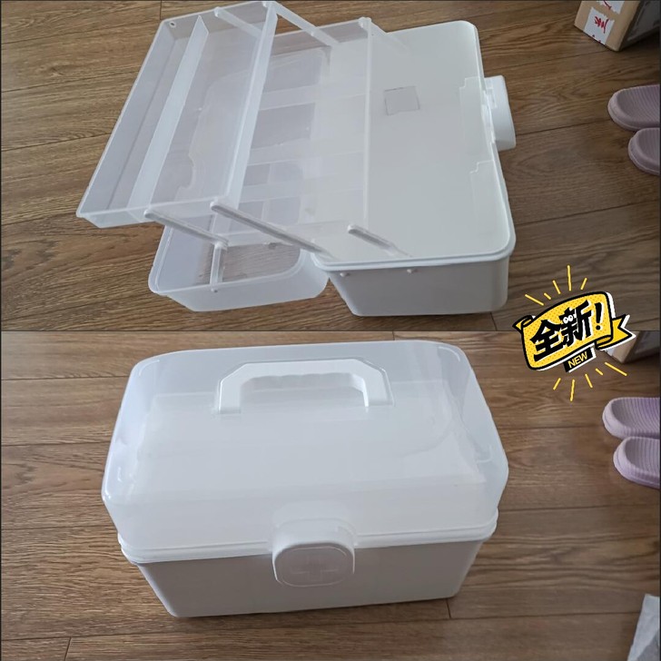 清理库存 家用医药箱 多层大容量 便携小药...