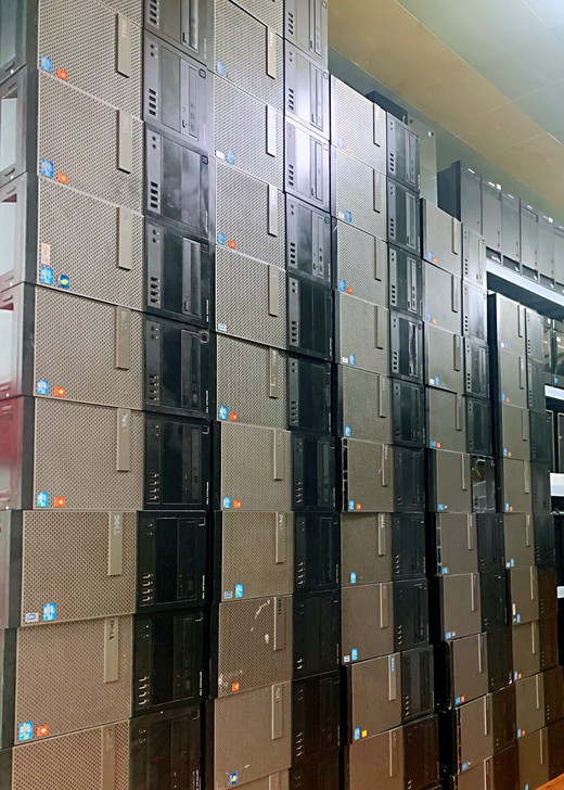 戴尔原装9成新台式电脑主机 四核i3i5高...