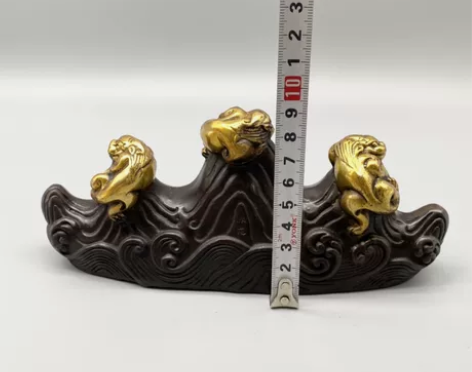 古玩铜器收藏 笔架 工艺精湛 价格：125...