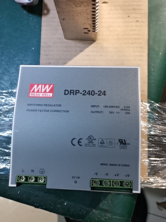 台湾明纬24V10A导轨电源DRP-240...