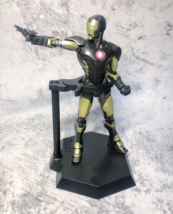 【现货秒发有盒】钢铁侠手办模型摆件约23cm