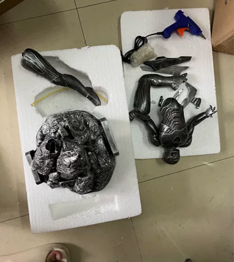 漫威复仇者联盟 4钢铁侠手办模型 MK50...