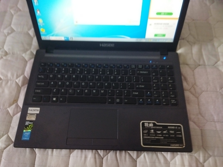 神舟战神K650D 笔记本，i5-4210...