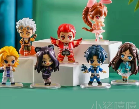 斗罗大陆盲盒公仔唐三金身小舞手办动漫人物模...