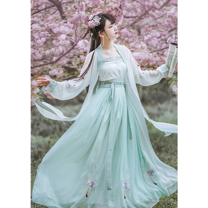 紫城留香汉服成人女绣花大袖衫日常传统汉服改...