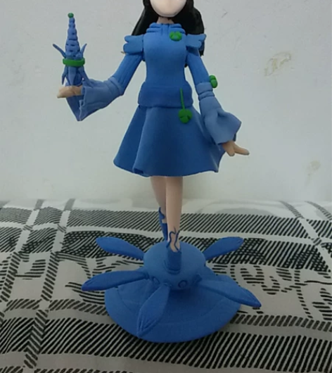 《斗罗大陆》黏土手办。宁荣荣自制，50元包...
