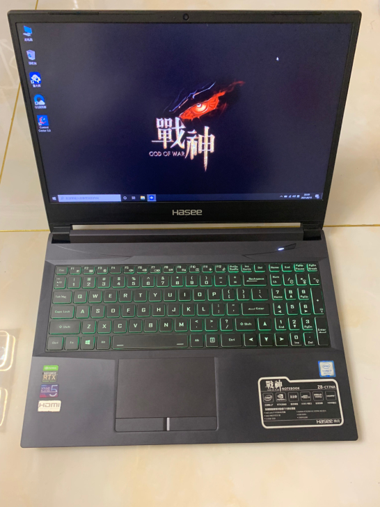 神舟战神Z8  i7处理器 2060 6G...