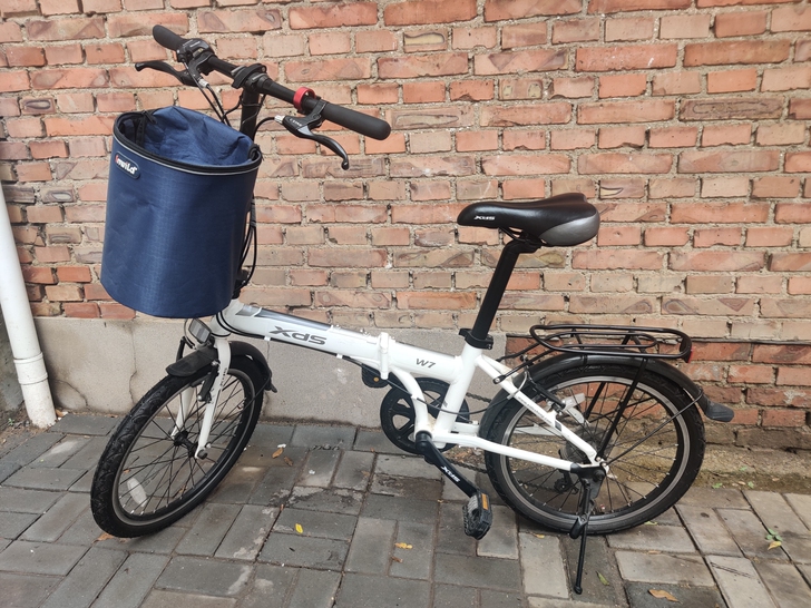 9成新喜德盛W7折叠自行车,20年5月左右...