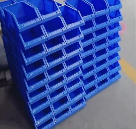包邮转让30个斜口零件盒组合式物料储物零件...