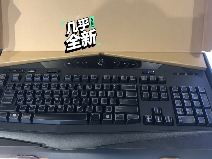 外星人 薄膜键盘，专卖店库存甩，出样九五新...