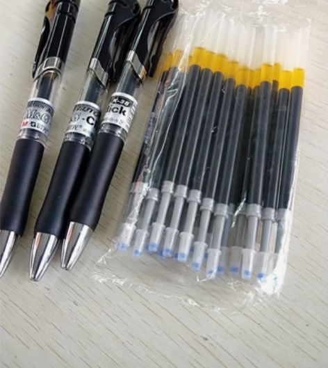 【文具厂关门了】正品晨光K35按动中性笔0...