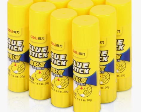 得力7092固体胶中号20g胶棒高粘度财务...