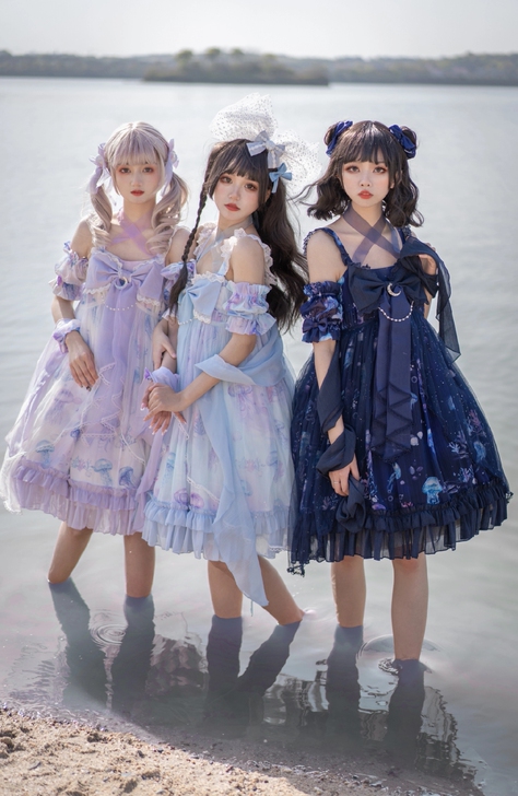 【换】列表卡奶裙换薄暮之海的珊瑚水母jsk...