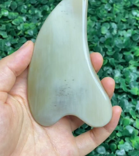 60号——0.8cm厚度牛角刮痧板三角板 ...