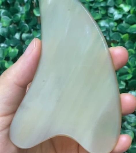 17号——0.4cm厚度牛角刮痧板三角板 ...
