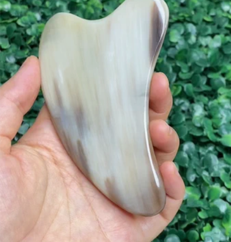 67号——0.8cm厚度牛角刮痧板三角板 ...