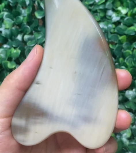 16号——0.6cm厚度牛角刮痧板三角板 ...