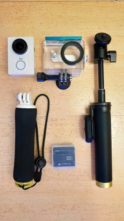 YI Action Camera 用过的。...