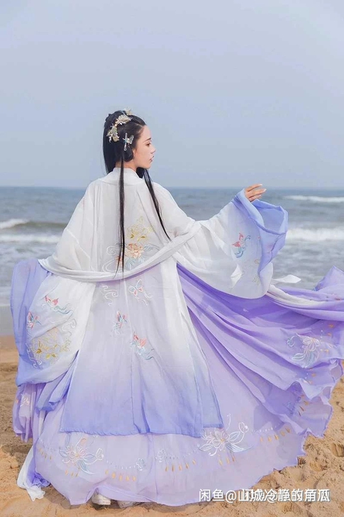 柒锦阁七仙，紫色m码四件套，对襟+吊带+下...