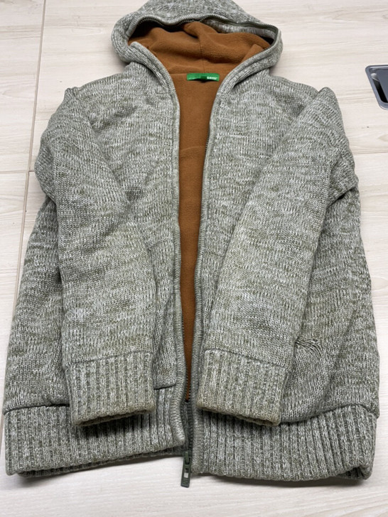 森马，戴帽针织，内里绒