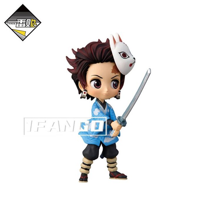 眼镜厂正版现货  鬼灭之刃Q版手办  7cm