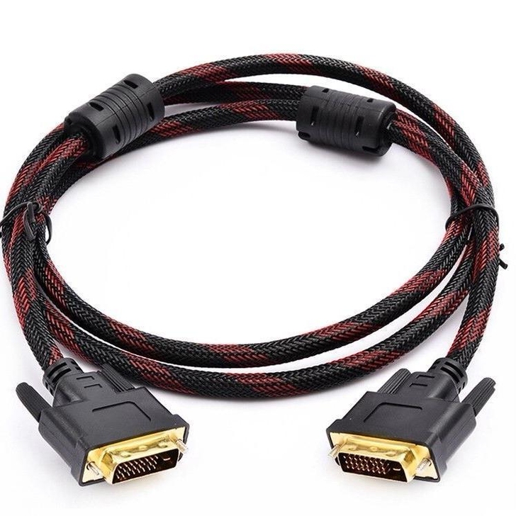 DVI线主机与电脑显示屏显示器连接线 dv...
