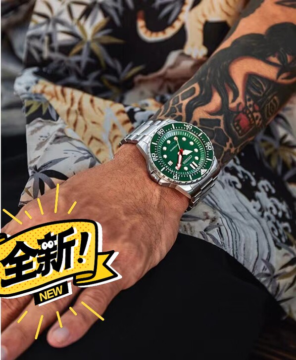 朋友送的全新潜水表，