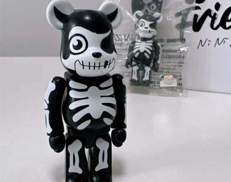 包邮 BE@RBRICK100%巴尔扎克 bearbrick...