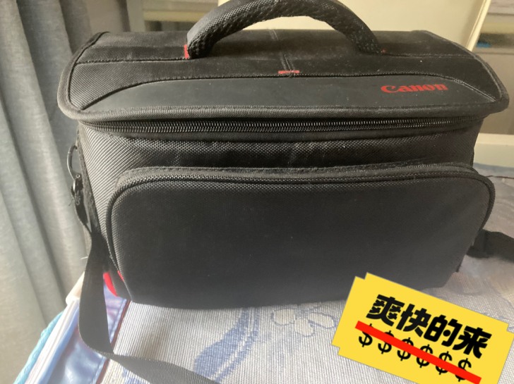 佳能单反大号加厚防水单肩相机包