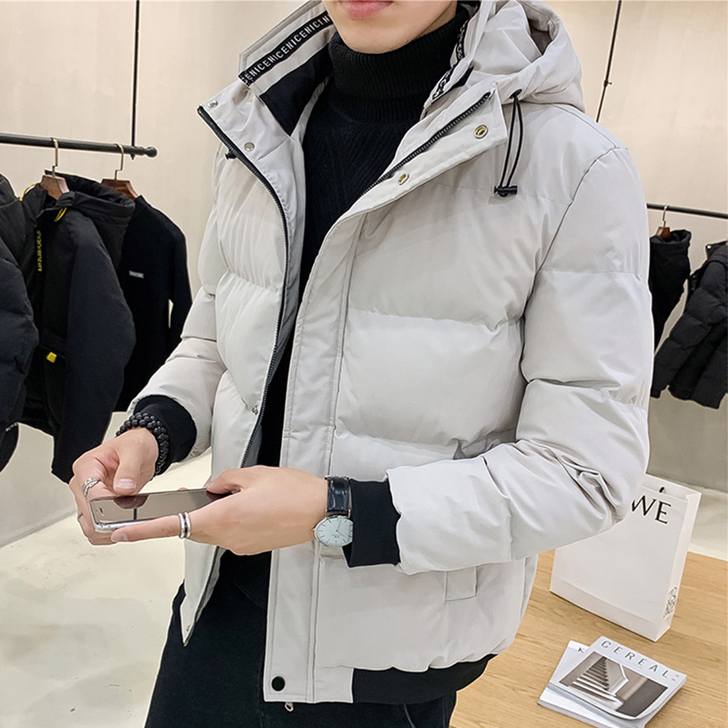 男士2020新款帅气羽绒服冬季加厚短款韩版...