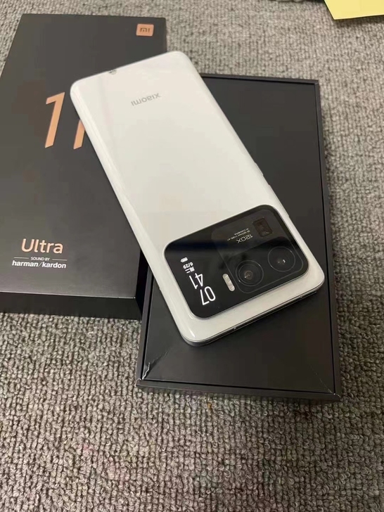小米11U 陶瓷白 12+512G 双卡5G