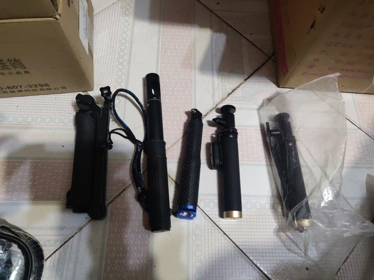 运动相机自拍杆