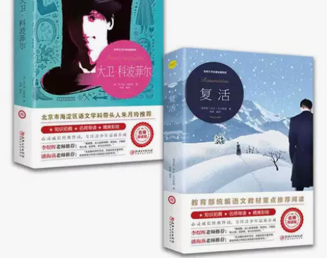 2册 大卫.科波菲尔+复活原著无删节中文版...