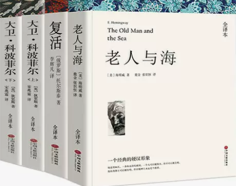大卫科波菲尔 老人与海 复活 初高中高二课...