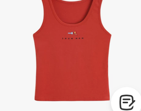 张大奕 漫威联名吊带背心女内搭打底背心外穿...