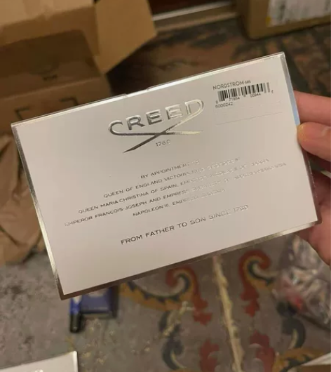 Creed信仰拿破仑之水古龙银色山泉男士a...