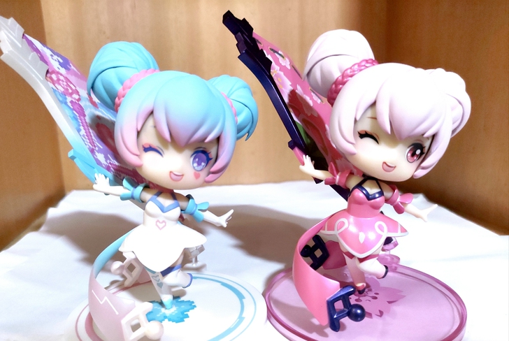 王者荣耀正版恋之微风小乔手办Q版本 异色 ...